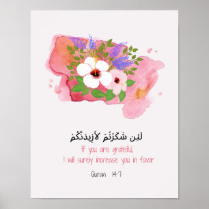 Grattis Islamiska murkonsten Poster