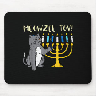 Grattis judisk katt rolig Hanukkah Chanukah Pyjama Musmatta