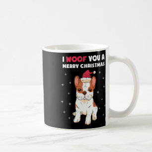 Grattis Jul Fransk Bulldog Hundälskare Kaffemugg