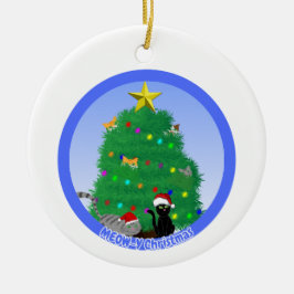 Grattis jul julgransprydnad keramik