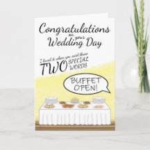 Grattis-kort för Bröllop