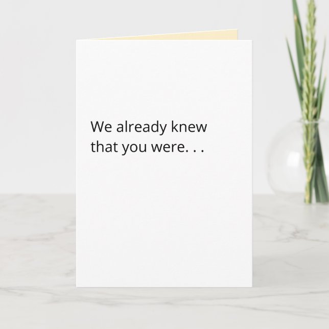 Grattis-kort för HBTQ+-stolthet Lycka till Kort (Framsida)