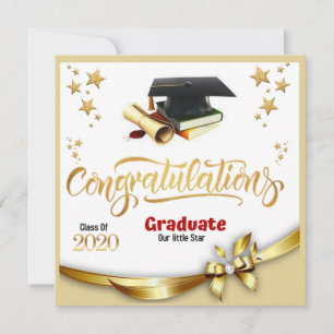 Grattis-kort för Studenten Kort