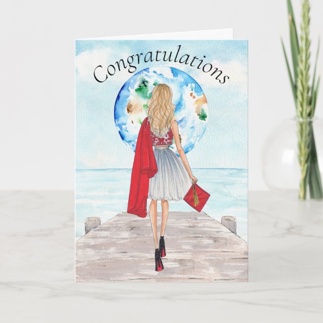 Grattis-kort för Studenten Kort (Framsida)