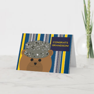 Grattis Luft Force Grandson Kort