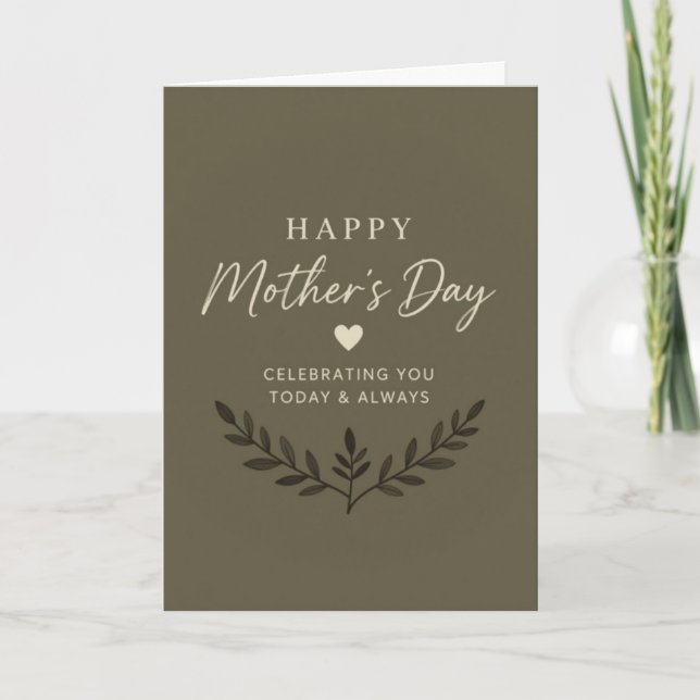Grattis Mamma Morsdagskort Helgkort (Framsida)
