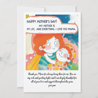 grattis mamma på mors dag