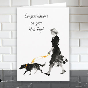 Grattis med din nya valp! Ny hund Kort