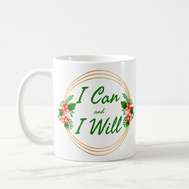 Grattis Motivation ord för arbete Kaffemugg (Vänster)