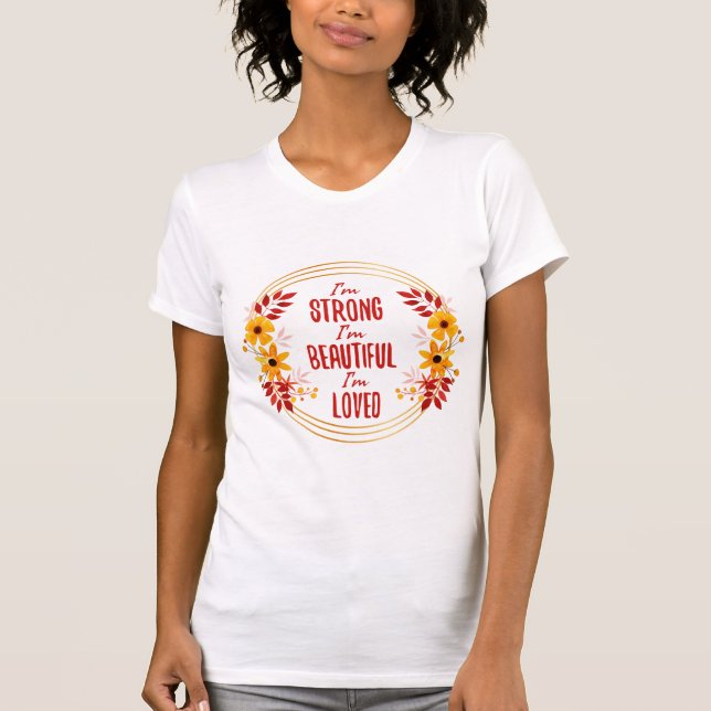 Grattis Motivation ord för framgång T Shirt (Framsida)