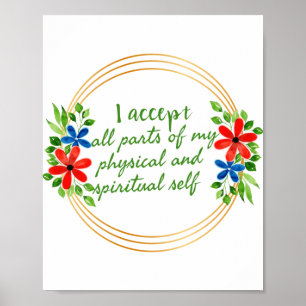 Grattis Motivation ord för livet Poster