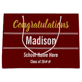 Grattis Namn Mörk Red Studenten