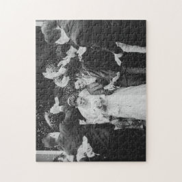 Grattis Newlyweds Bröllop Photo Pussel