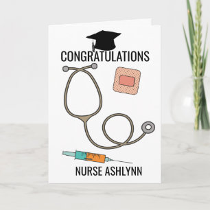 Grattis Nurse Student Kort