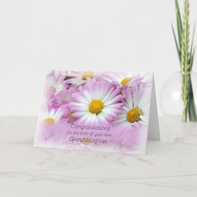 Grattis ny sondotter kort (Framsida)