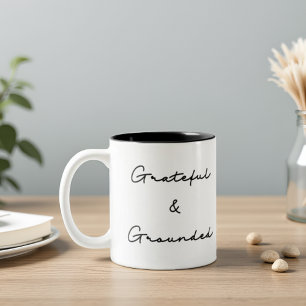 Grattis och grundlig Två-Tonad mugg