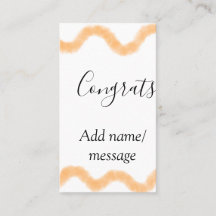 Grattis orange spiral spansk kant boho retro n