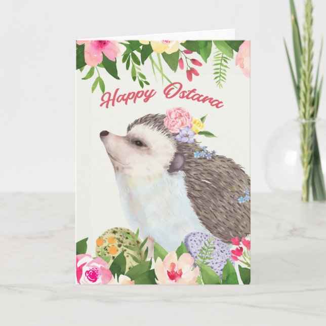 Grattis Ostara Greeting Card Kort (Framsida)
