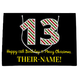 Grattis på 13-årsdagen & God Jul, Förnamn