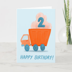 Grattis på 2-årsdagen kort