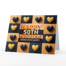 Grattis på 50-års bröllopsdag