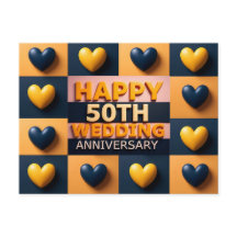 Grattis på 50-års bröllopsdag