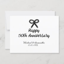 Grattis på 50-årsjubileum Lägg till parnamn datum