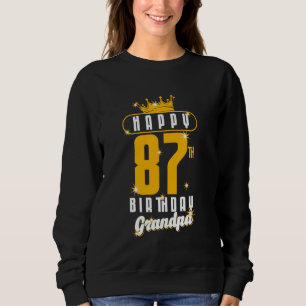 Grattis på 87-årsdagen Farfar Födelsedag 87 År gam T Shirt