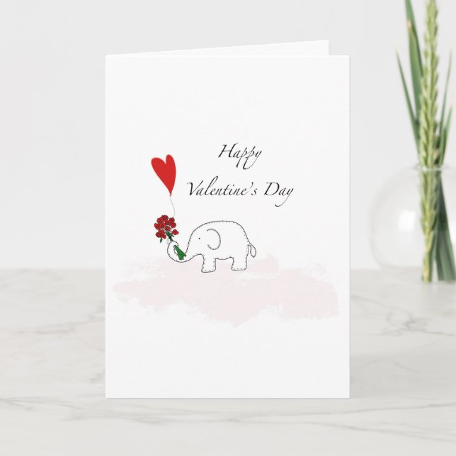 Grattis på Alla hjärtans dag-kort Helgkort (Framsida)