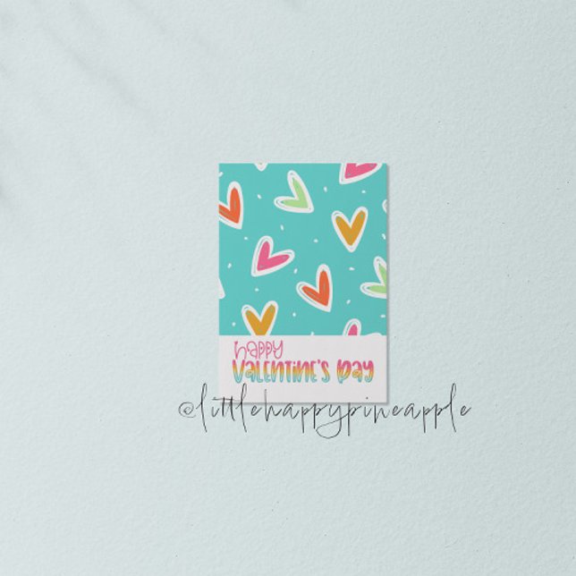 Grattis på Alla hjärtans dag-kort Inbjudningar (Skapare uppladdad)