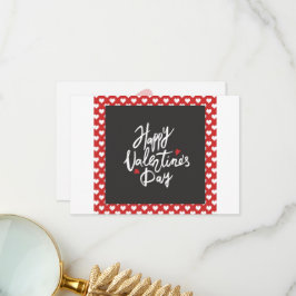 Grattis på Alla Hjärtans dag Tack Kort