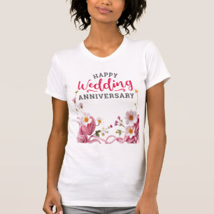 Grattis på årsdagen av er vigsel  t shirt