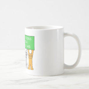 Grattis på att få ditt gröna kort kaffemugg
