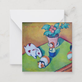 Grattis på barnens dag! anteckningskort