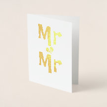 Grattis på bröllopet herr och herr