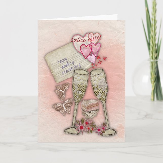 Grattis på bröllopsdagen kort (Framsida)