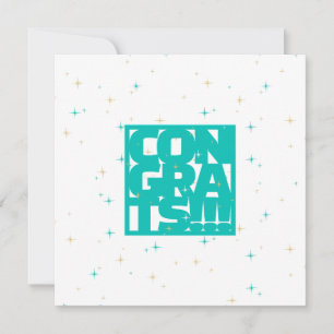 Grattis på det nya jobbet kort