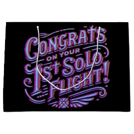 Grattis på din 1:a Solo Flygning