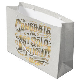 Grattis på din 1:a Solo Flygning