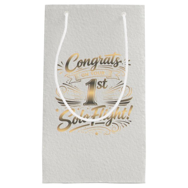 Grattis på din 1:a Solo Flygning! (Framsidan)