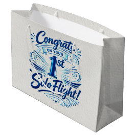 Grattis på din 1:a Solo Flygning