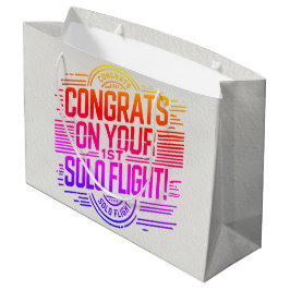 Grattis på din 1:a Solo Flygning