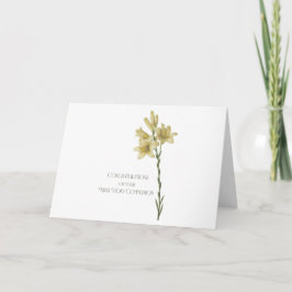 Grattis på din första kommunionkort inbjudan