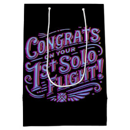 Grattis på din första soloflygning