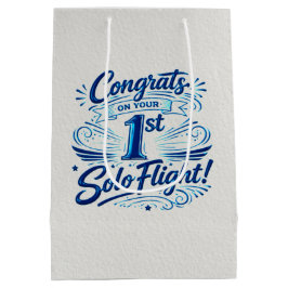 Grattis på din första soloflygning