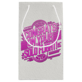 Grattis på din första soloflygning