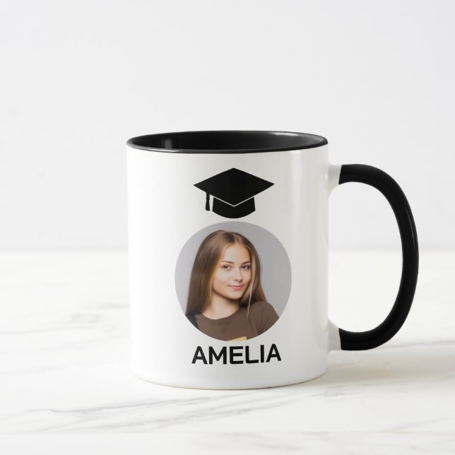 Grattis på din milstolpspresent för examen mugg (Höger)