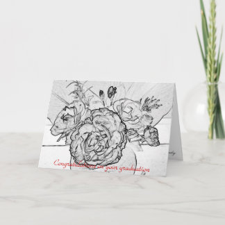 Grattis på din studenten kort