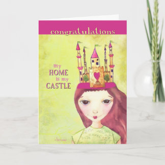 grattis på ditt nya hem kort