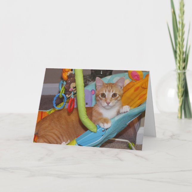 Grattis på ditt nya tillägg kort (Framsida)